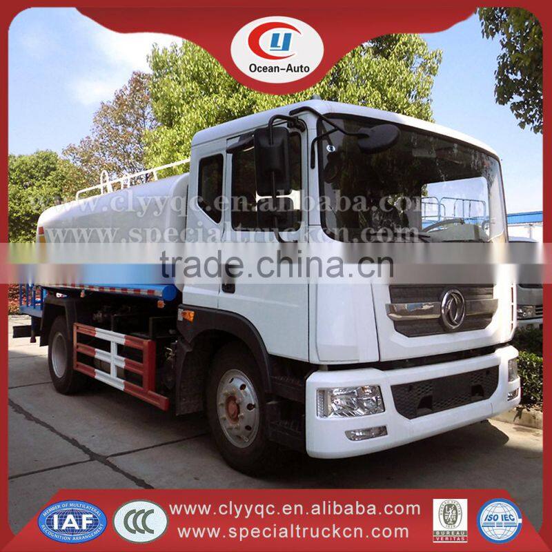 Dongfeng Euro4 12ton 12000liter water tanker trucks for sale