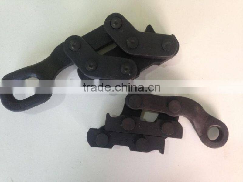 Light weight parallel jaw type earth wire come along clamp grip