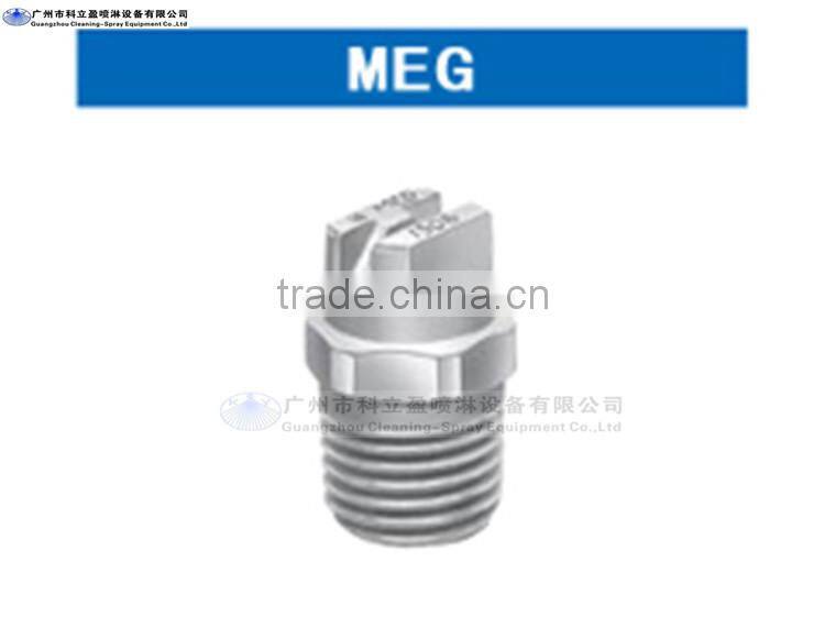 Sweeper truck spray nozzles for cleaning