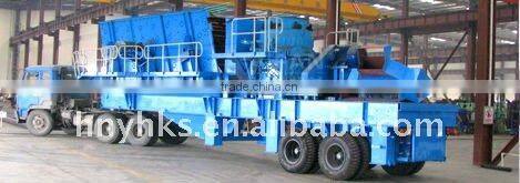 2012 Hot Sale High Efficient Mobile Crushing and screening Plant