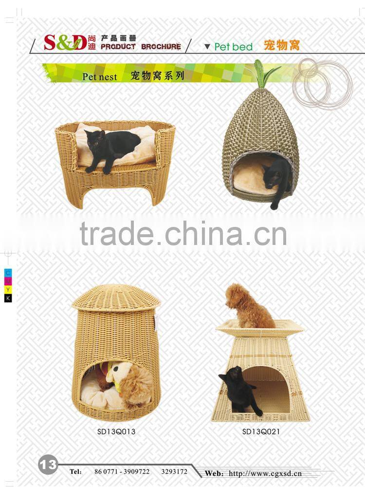 S&D China manufacturer wholesale warm heated pet bed/pet house