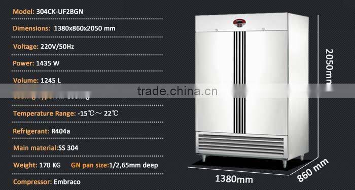 Hotel Commercial Auto Defrost Refrigerators No Frost/Heavy Duty Refrigerator/Vertical Refrigerator