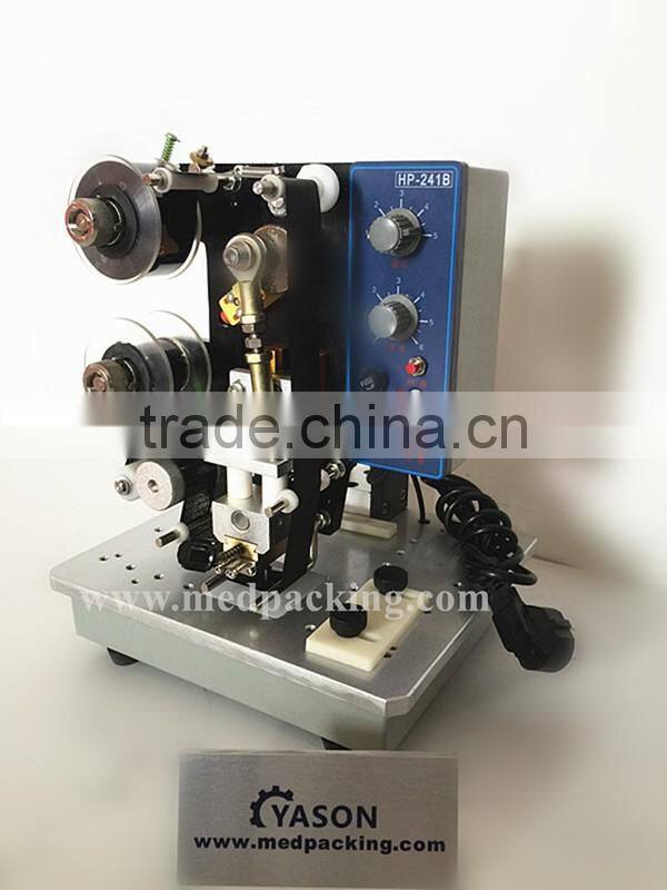 Hot stamp coding machine, ribbon coding machine,date printer on bag/film/paper sheet automatic printing