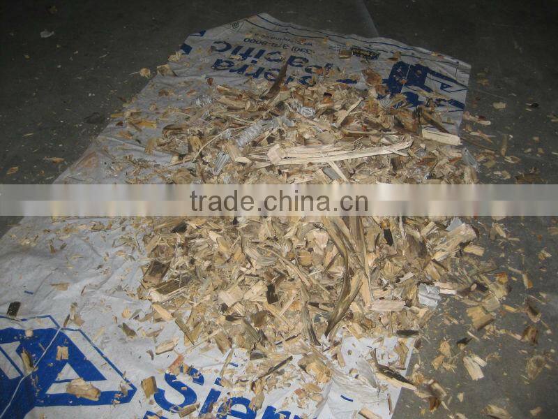 waste plastic double shaft shredder