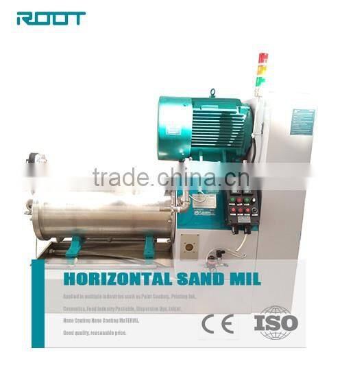 Disc type horizontal bead mill for paint