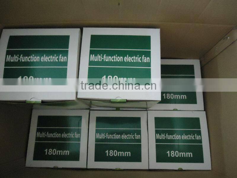 Clip on twin speed fan for hydroponics grow tent