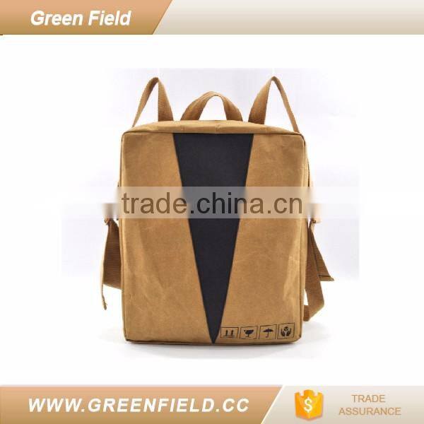 washable paper bag paper backpack bag 2017 new arrivals