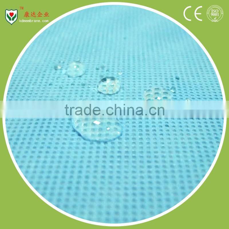 breathable roofing felt and membrane preventing moisture from entering building