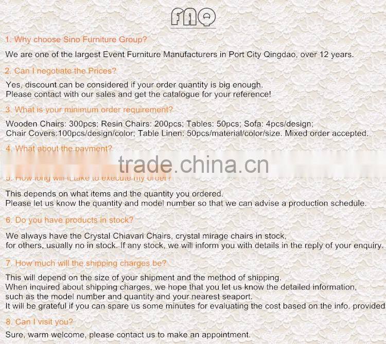 stackable resin pc plastic wedding napoleon chair