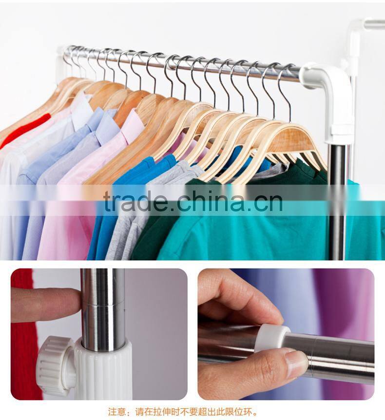 double pole heavy loading callapsible drying rack and clothes rack