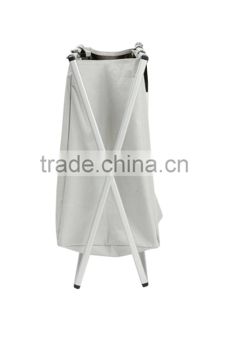 Aluminum Frame Laundry Hamper with two sorter
