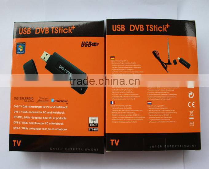 USB DVB-T & RTL-SDR Receiver, RTL2832U & R820T Tuner, MCX Input DVB-T