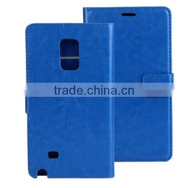 Made in China PU Leather Flip Cover Sublimation Leather flip case for Samsung N9150, leather wallet case