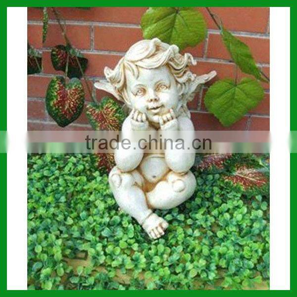 FO-6316 Polyresin Angel Garden Statue