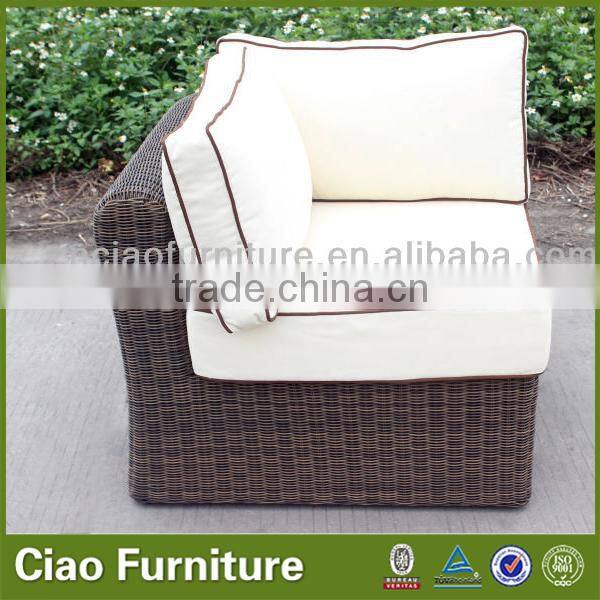 All weather use wicker sofa set patio furniture
