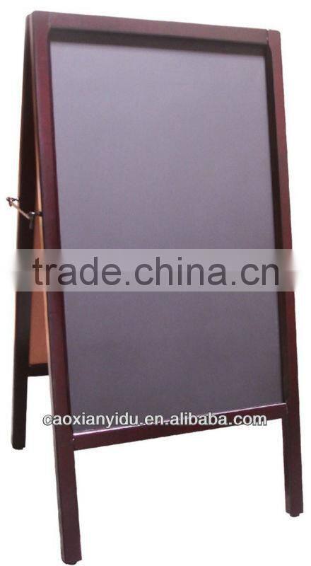 Home Decor Chalkboard With A-stand Outdoor A-Frame Display Promotional Board Display Board