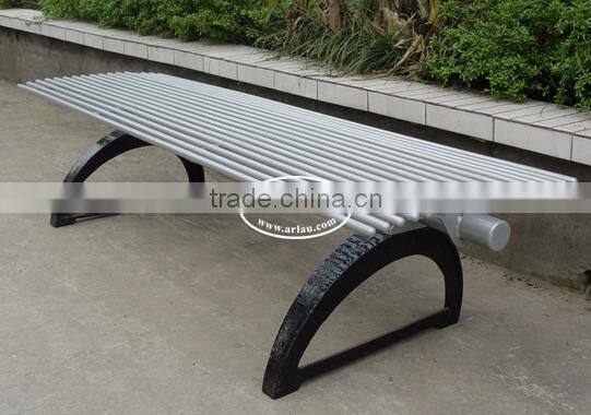 Arlau Cheap Wholesale Garden Dining Furniture,Park Cast Iron Bench Leg,Park Benches With Steel Frame