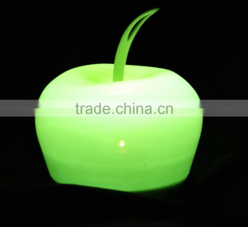 Solar Desk Lantern Apple Pear Deco Light