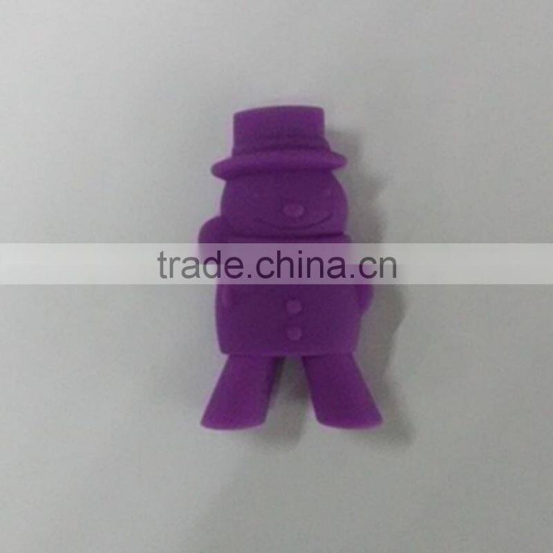 Korean&Japan hot selling snow man silicone chopsticks holder