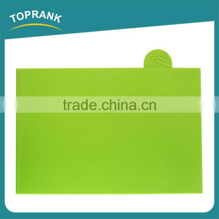Multi color food grade PP plastic coded index chopping board