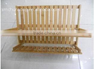 Folding Bamboo Dish Rack
