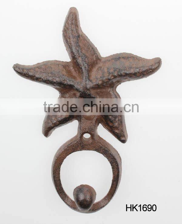 Beautiful cast iron FLEUR DE LIS wall decor sign plaque