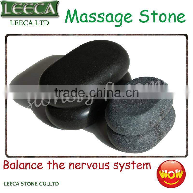 Massage hot cobble stone set