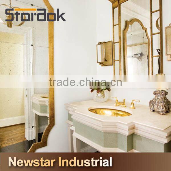 Star.aok Elegant And Fashion Widespread 3 Holes Bathroom Sink Faucet