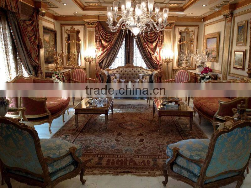 BISINI New Chinese Style Interior Wood Living Room Design