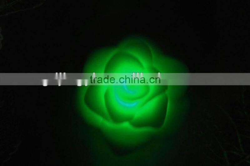 hot sale led light changing color romantic valentines day gifts for rose flower