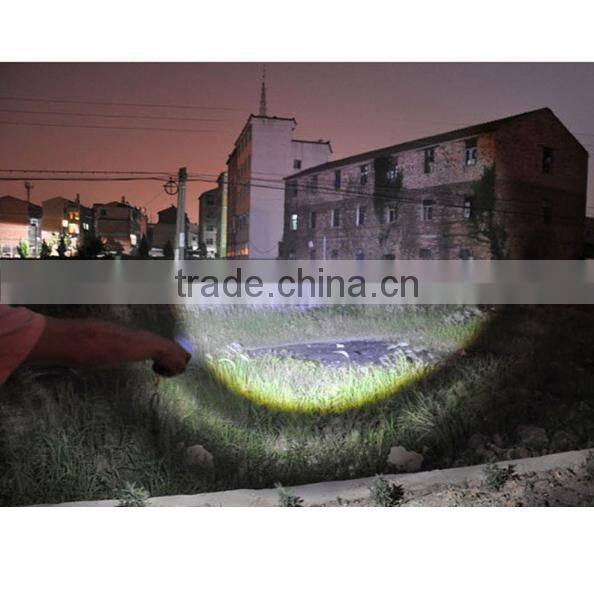 China suppiler brand Portable led flashlight 3AAA battery tactical lantern torch penlight for emergency