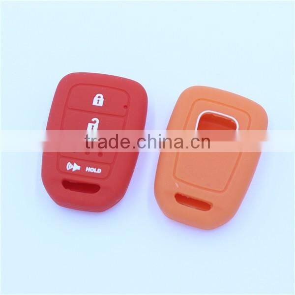 4 buttons silicone car key covers for honda