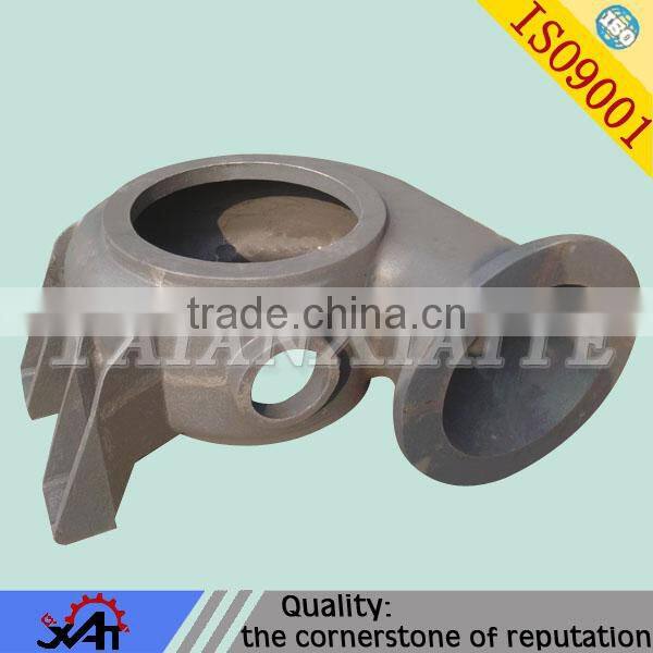 ductile iron casting clay sand casting water pump body for auto engine