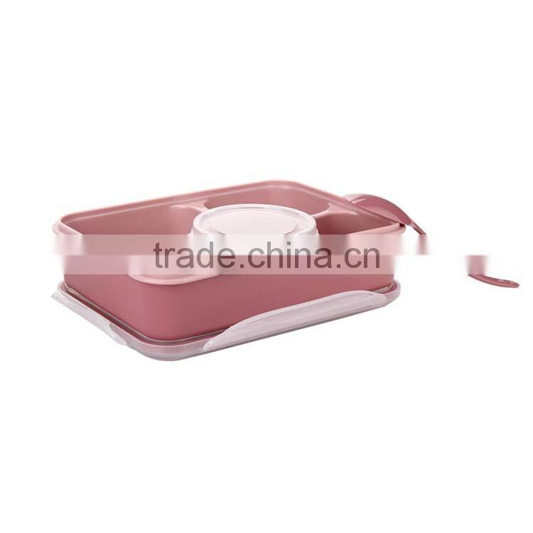 Plastic Lunch Box Food Container Bento Lunch Box