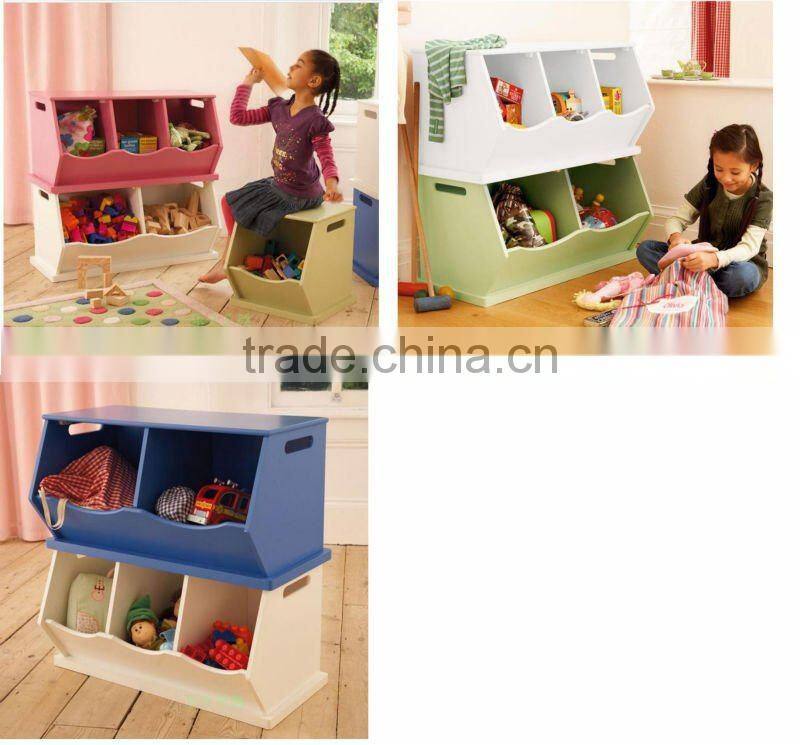 2015 New kids wooden wooden storage bin,popular children storage bin toy box,hot sale baby stackable and large size WJ278652