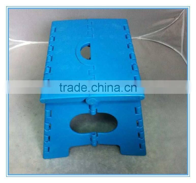 Multi-functional household blue folding step stool