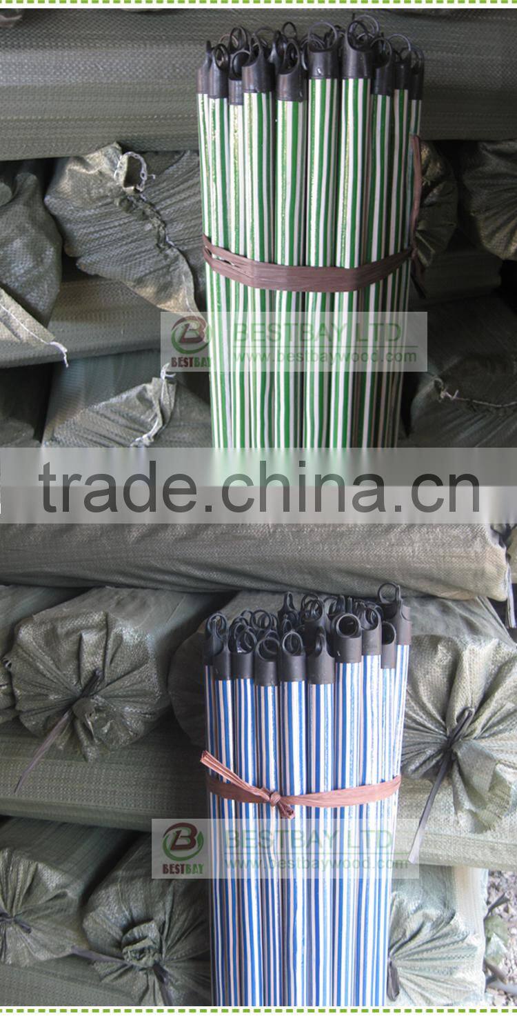 Strong eucalyptus wood handle/wooden stick/ for brooms and mops