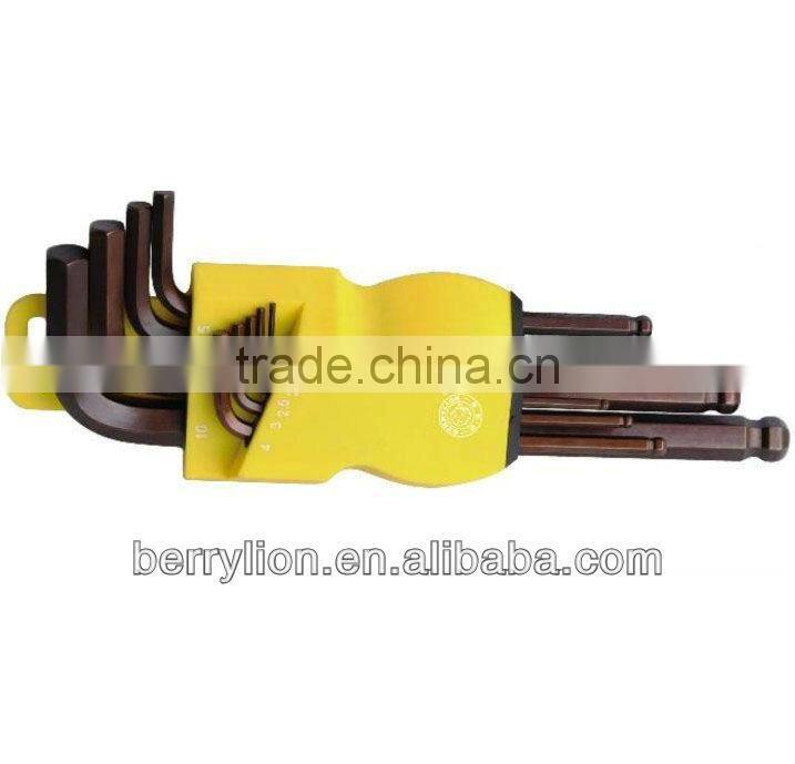 Berrylion S2 Hex Key Set Metric System Extra Long 9pcs Hex Key Set