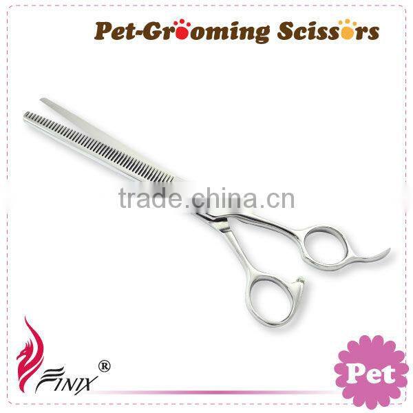 Double Finger Rest Professional Pet Grooming Scissors