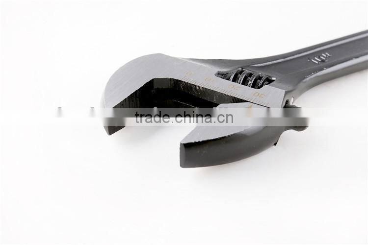 Black Finish Adjustable Wrench and Spanner