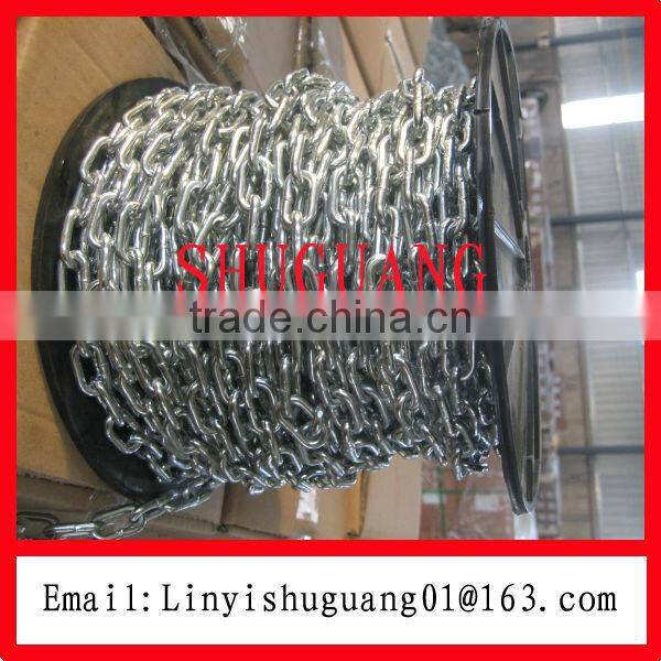 Hot Dip Galvanized DIN766 Short Link Chain On Hot Selling