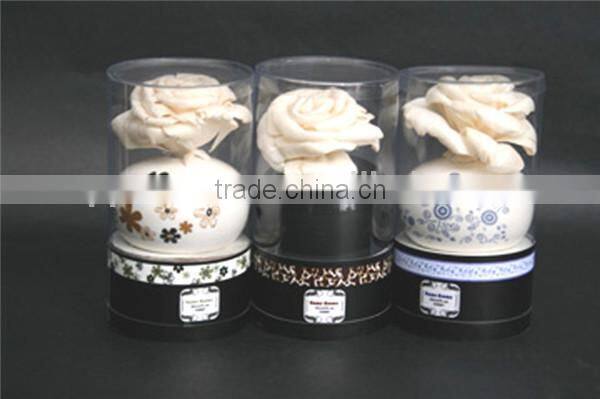 water air freshener sola flower diffuser with ceramic bottle