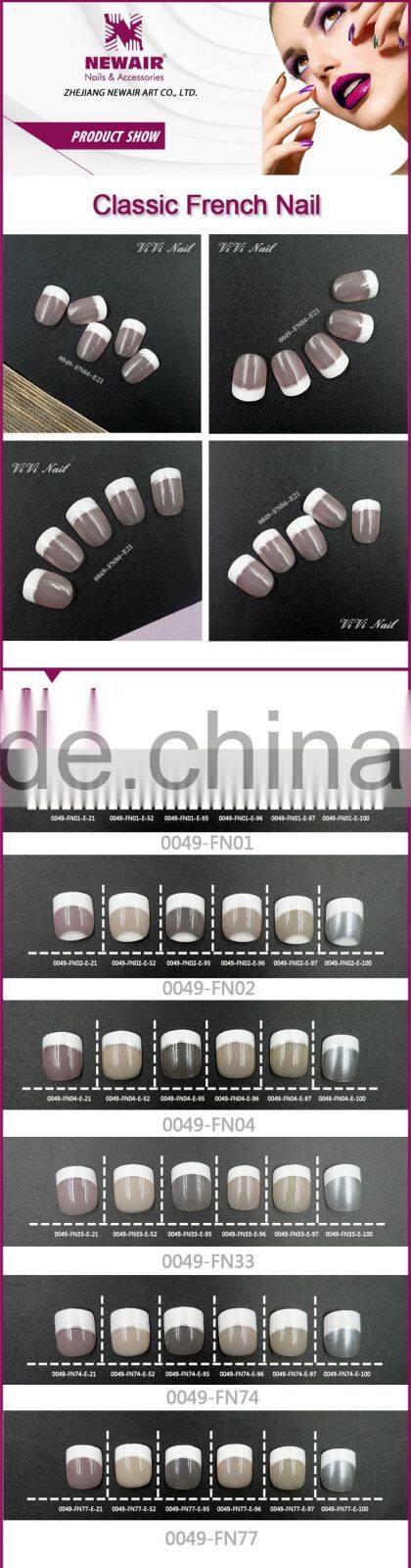 New Air DIY Nail Art Design Natural Fake Nail Tips
