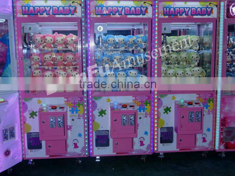 mini baby bear claw crane toy machine/toy crane game machine for sale DFCC-1