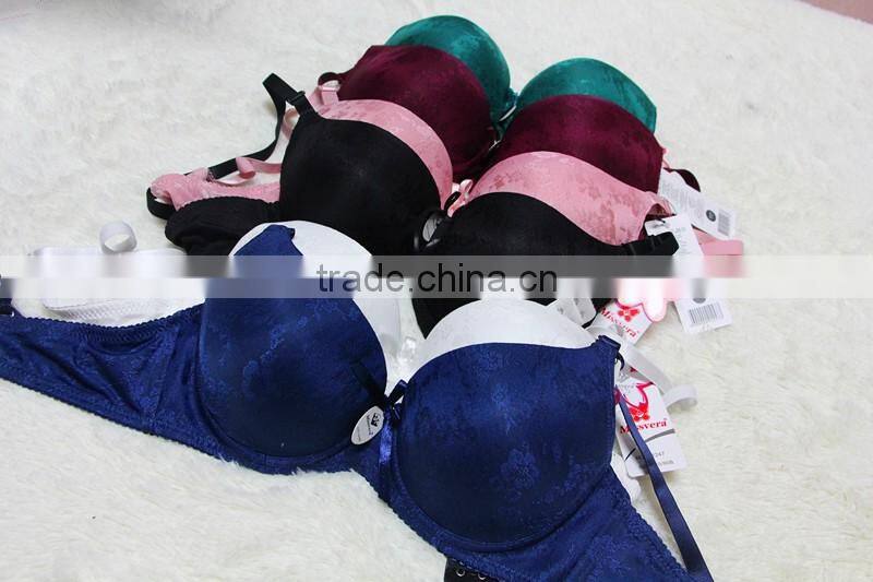 Women elegant push up bra in different colors