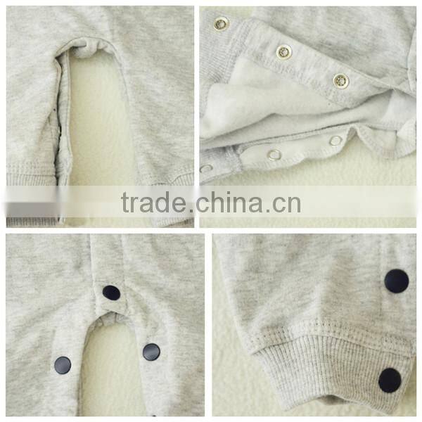 baby clothes wholesale price hooded baby winter romper