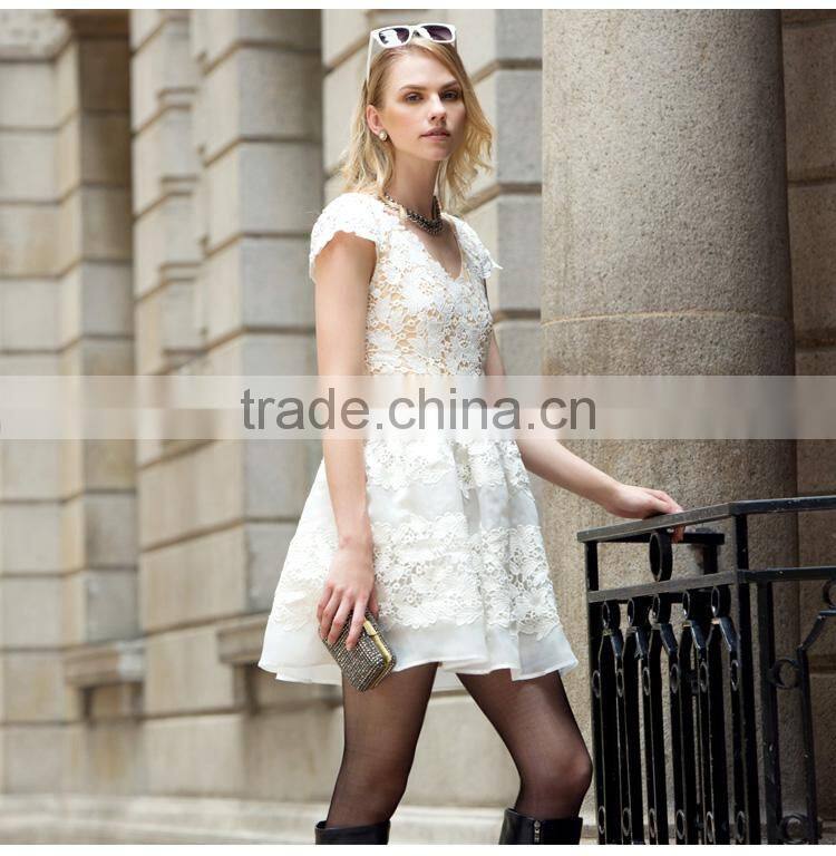 Maxnegio fashion red lace junior bradesmaid dress