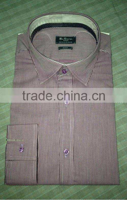 mens stand-up collar shirt V525