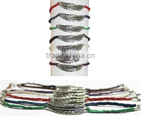 leather and rhinestone chain braided bracelet, wrap bracelet, glistening crystal chain and leather bracelet