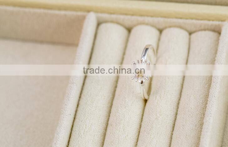 F20053N Hot Sale Fashion Jewelry 2016 New Arrival Charm Gift Chrysanthemum Ring for Women